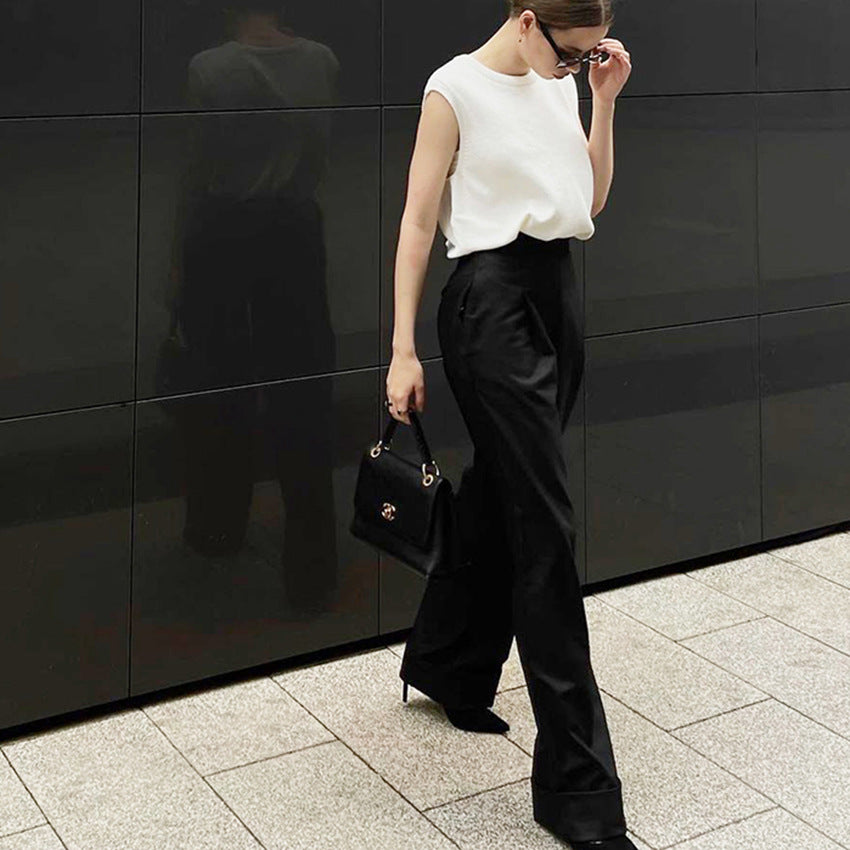 "My God Wears Prada" Loose Fit Trouser Pants