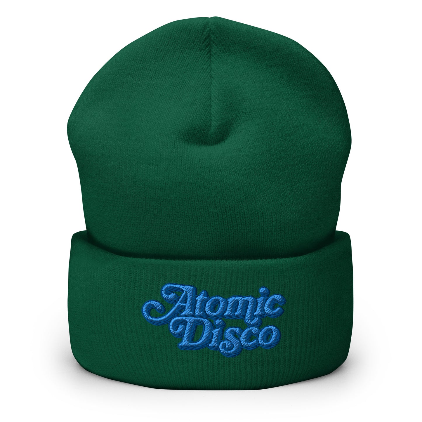 "Atomic Head" Embroidered Beanie