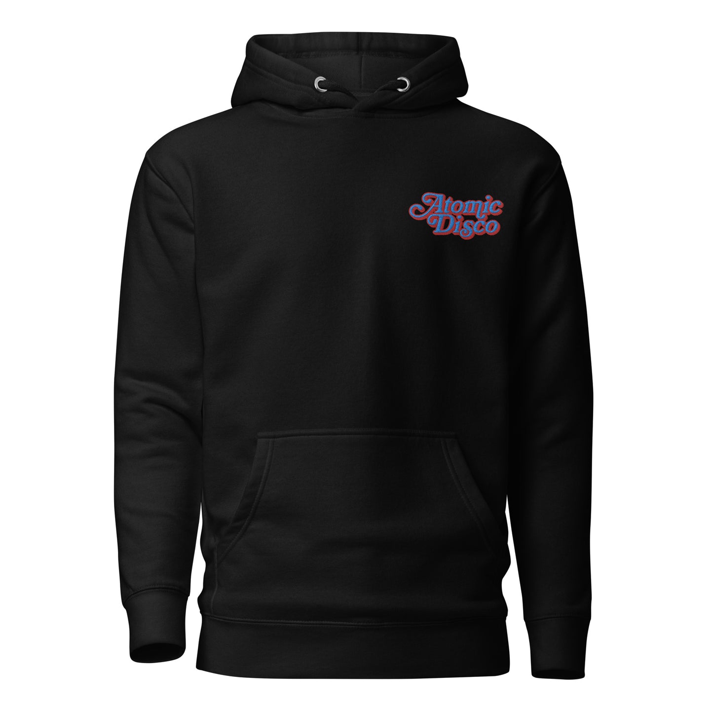 "Atomic Disco Straight's Merch" Embroidered Logo Unisex Hoodie