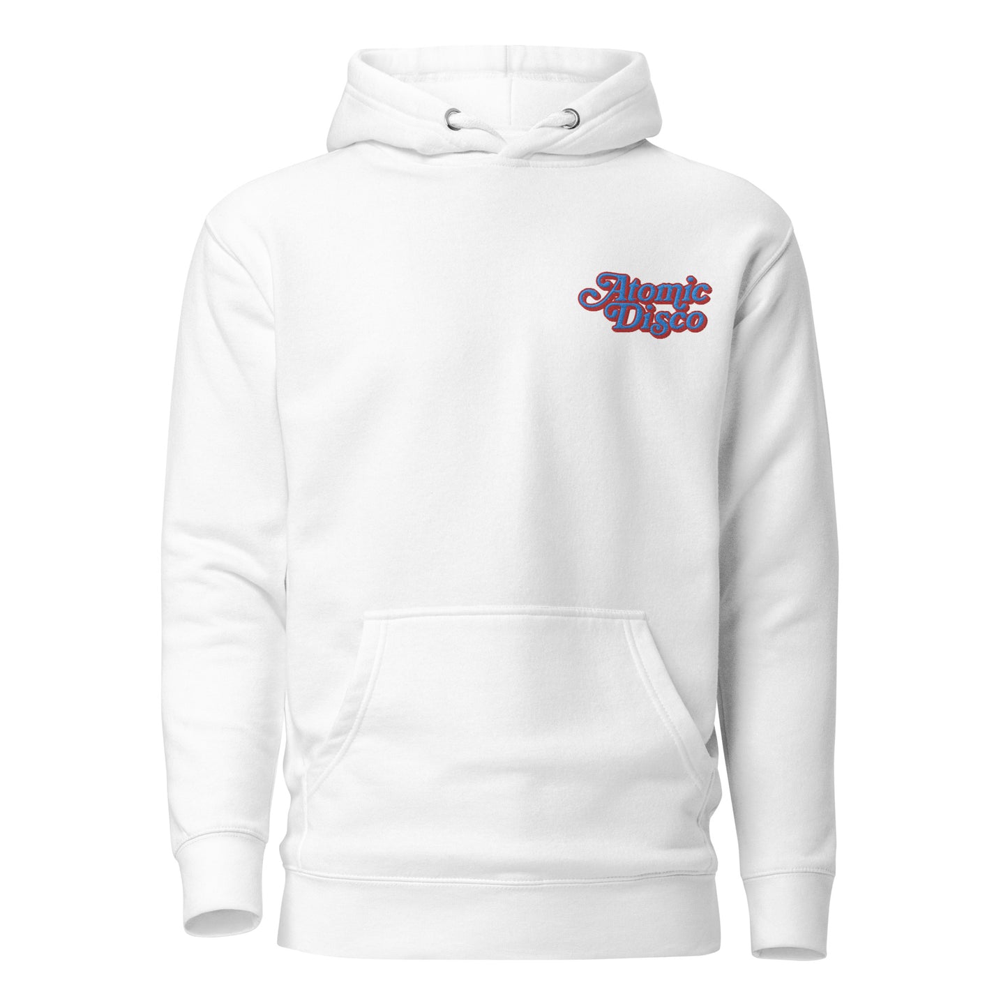 "Atomic Disco Straight's Merch" Embroidered Logo Unisex Hoodie