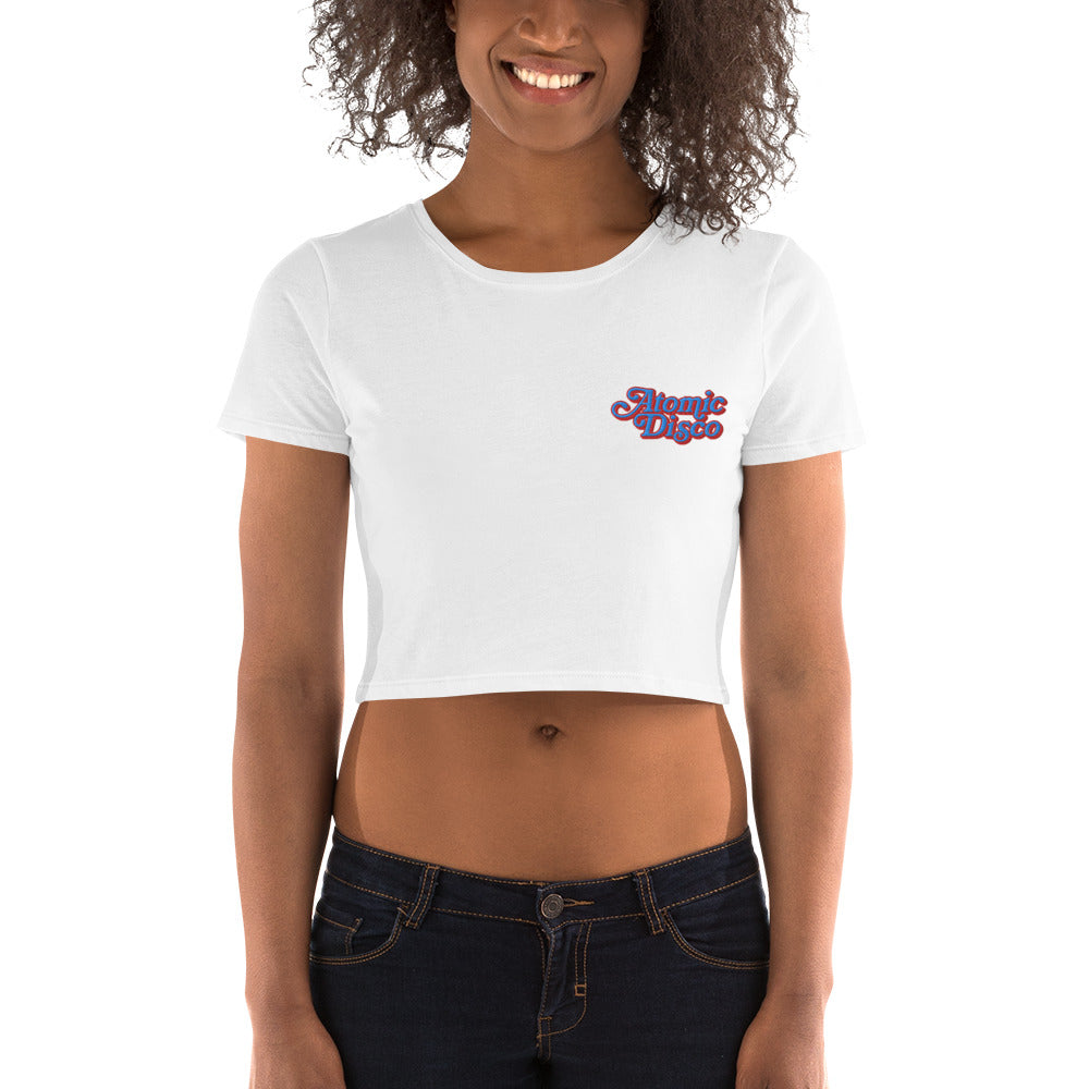 "Atomic Pizza" Women’s Crop Tee