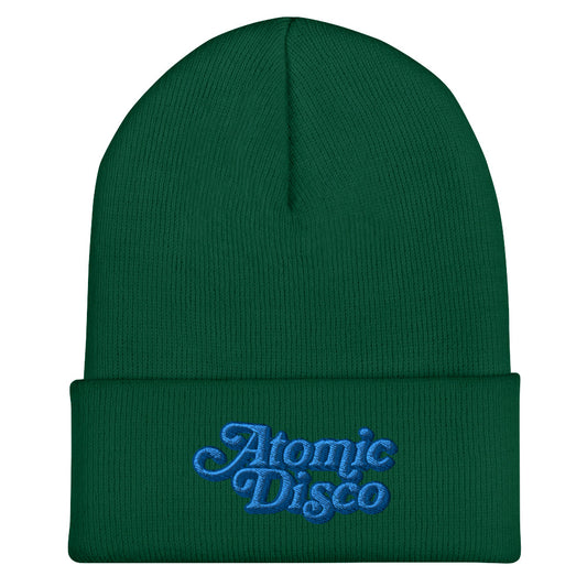 "Atomic Head" Embroidered Beanie